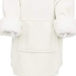 Manta Sudadera Con Capucha Oveja Blanca