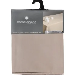 Mantel Beige Antimanchas 140x240Cm