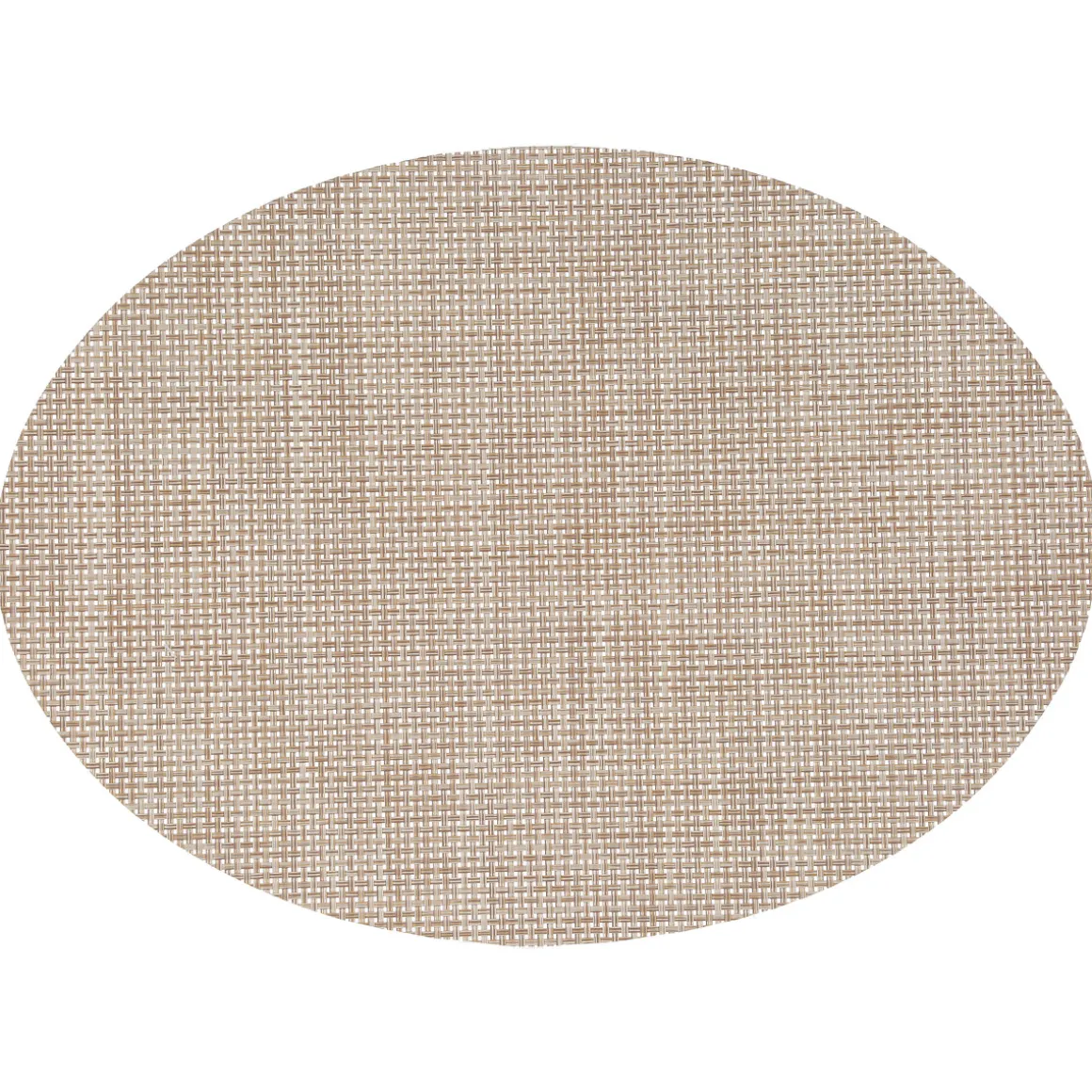 Mantel Individual Beige Ovalado