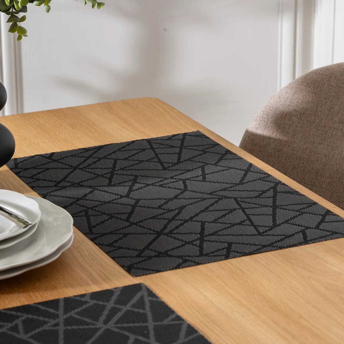 Mantel Individual Craquelado 45x30Cm