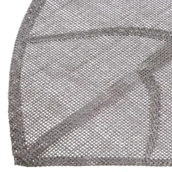 Mantel Individual Hoja Gris 50x33Cm