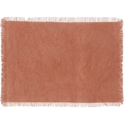 Mantel individual MAHA terracota 30x45cm