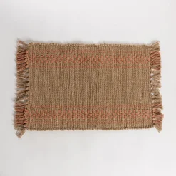 Mantel individual MIRAGE marrón 33x48cm