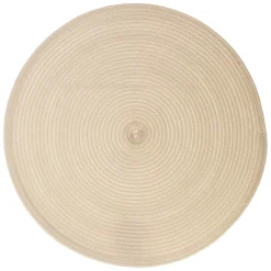 Mantel individual TEXALINES redondo beige 38cm