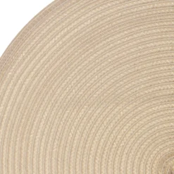 Mantel individual TEXALINES redondo beige 38cm