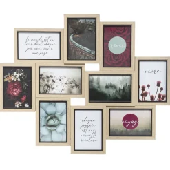Marco De Fotos Múltiple 10 Fotos 58x49Cm