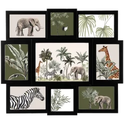 Marco De Fotos Múltiple 9 Fotos 43x49Cm