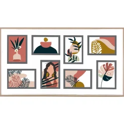 Marco De Fotos Multi 8 Fotos 38x3.5x69Cm