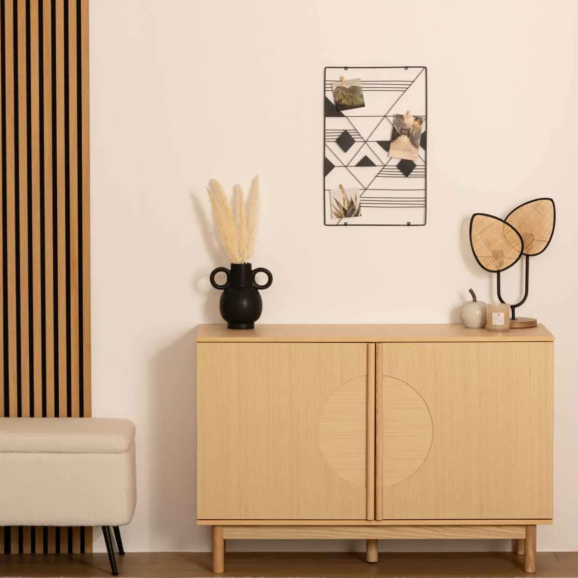 Marco múltiple ELORA de metal negro