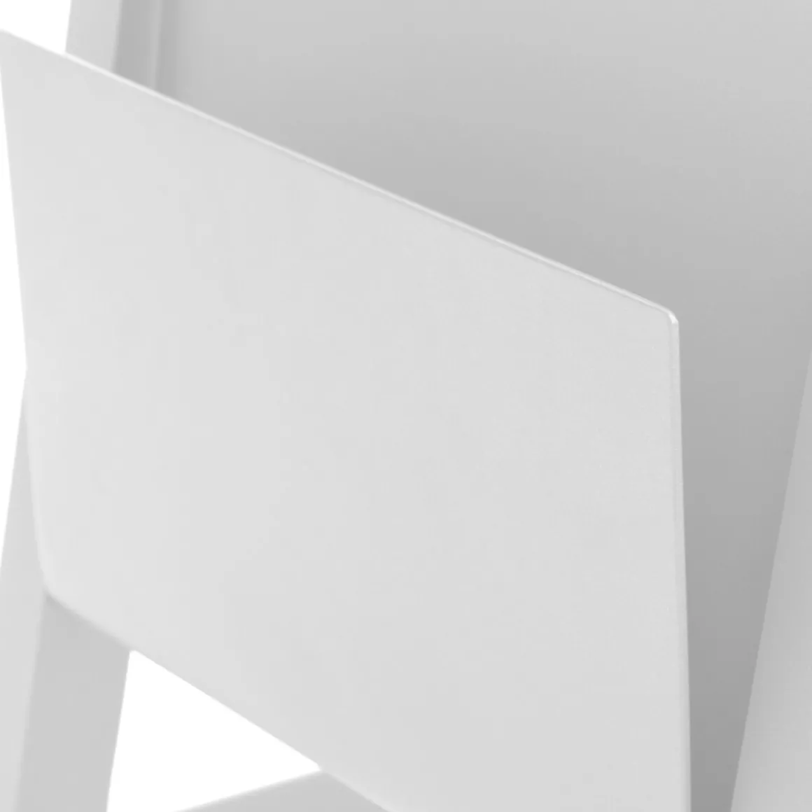 Mesa auxiliar ALLURE blanco de aluminio