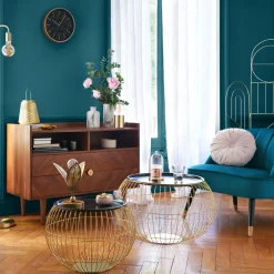 Mesa Auxiliar Alya Metal Tam1/2 49x35Cm