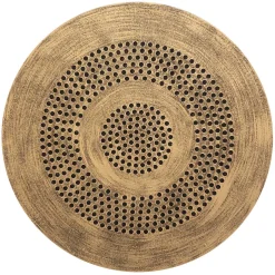 Mesa auxiliar cobre étnica 45cm