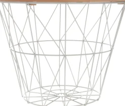 Mesa Auxiliar Kumi Mdf Metal 38x30.5Cm