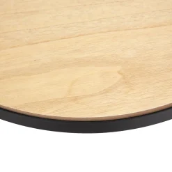 Mesa Auxiliar Mdf/Vidrio 50.5x49Cm