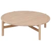 Mesa baja DEONA de madera acacia 120cm