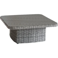 Mesa Cuadrada Mooréa 110x110x45/69Cm