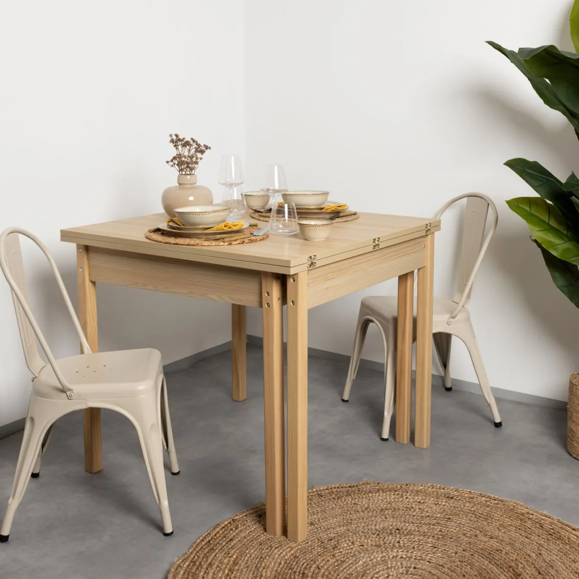 Mesa de cocina extensible de MDF 180cm