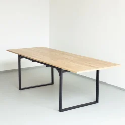 Mesa de comedor ALIAJ extensible de mdf y metal