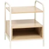 Mesa de noche CURVY beige