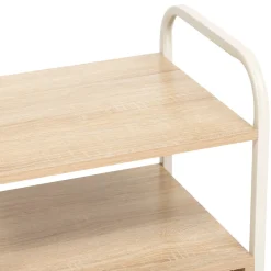 Mesa de noche CURVY beige