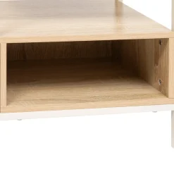 Mesa de noche CURVY beige