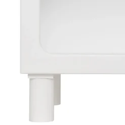 Mesa de noche EVASION MAROCAINE blanca