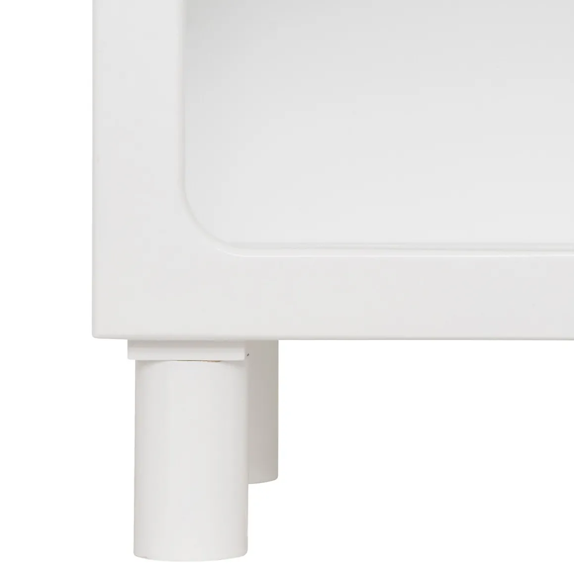 Mesa de noche EVASION MAROCAINE blanca