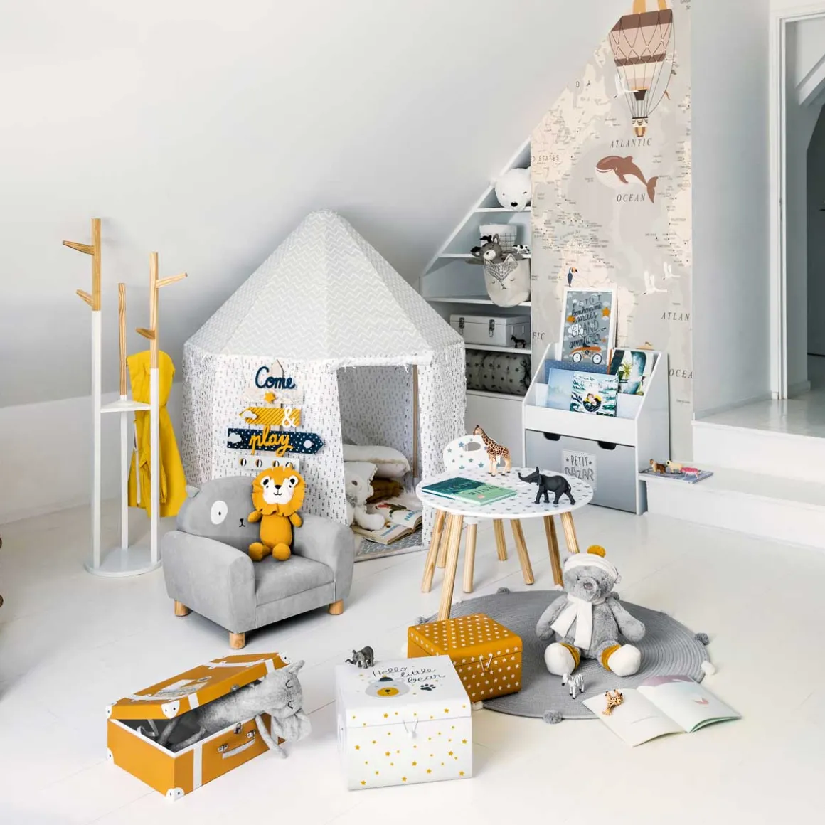 Mesa Douceur Blanca Mdf 60Cm