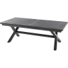 Mesa extensible AXIOME gris ardósia 220-279cm