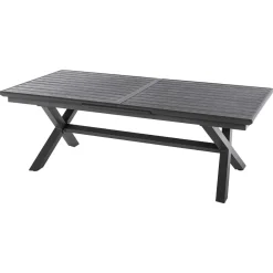 Mesa extensible AXIOME gris ardósia 220-279cm