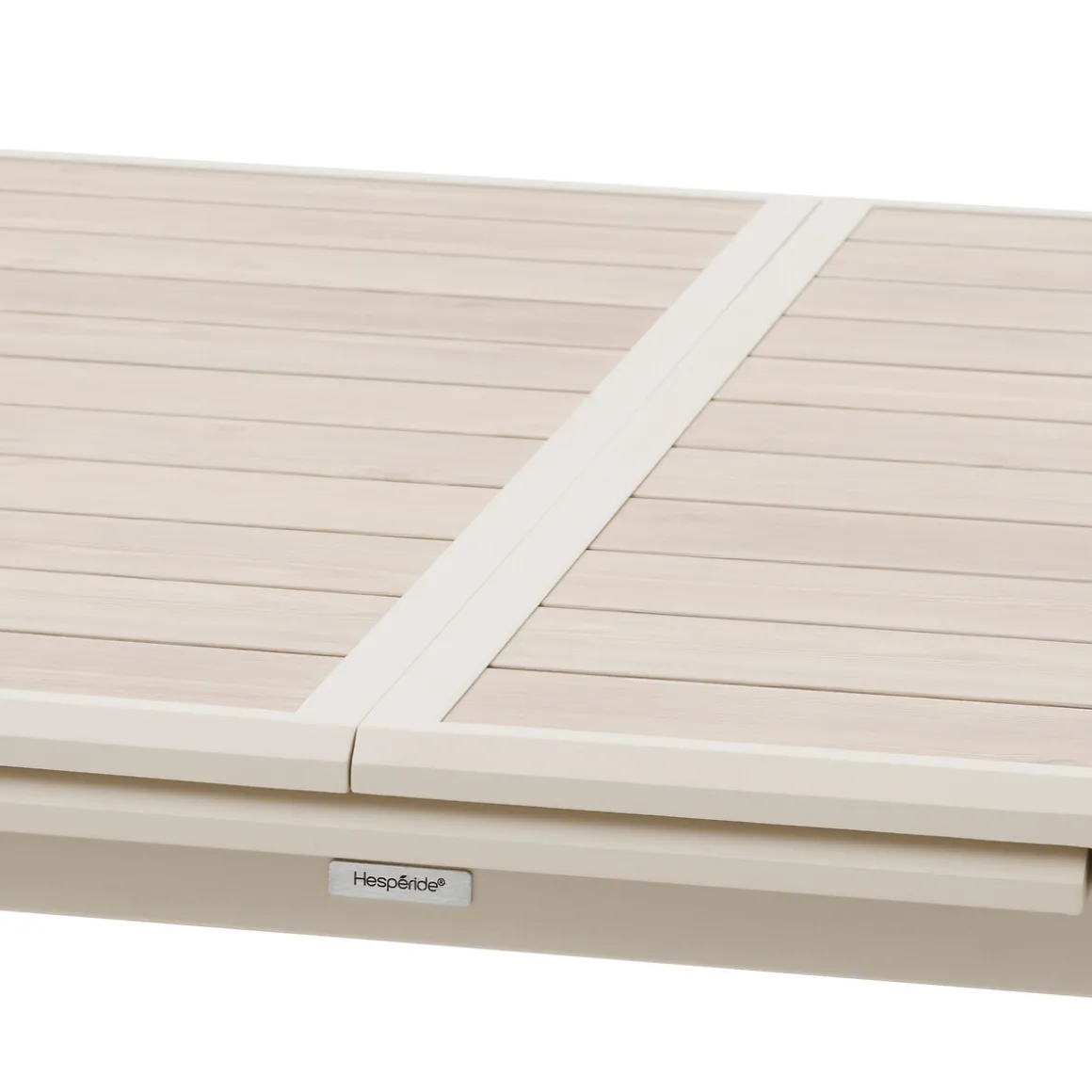 Mesa extensible AXIOME lin argile 220-279cm