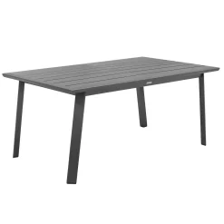 Mesa extensible PAVANE gris graphite 170-264cm