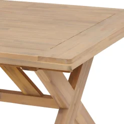 Mesa extensible XENIA de madera de acacia