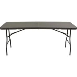 Mesa plegable gris