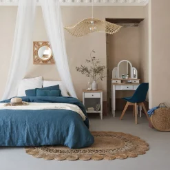 Mesita De Noche Mdf C/1 Cajón 45x40x60Cm