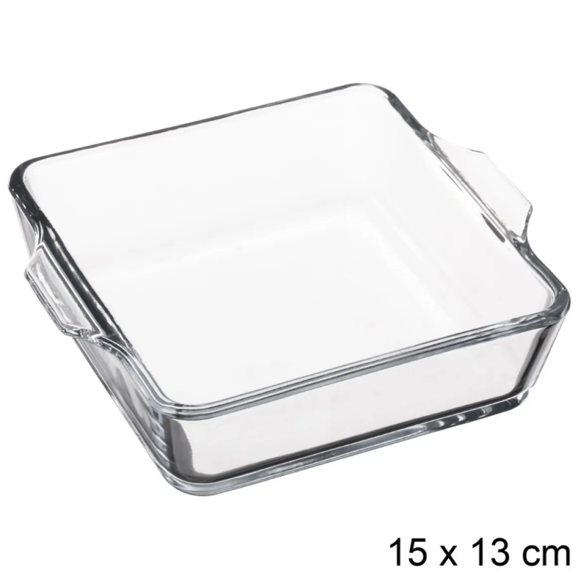 Mini Fuente De Vidrio Cuad. 15Cm