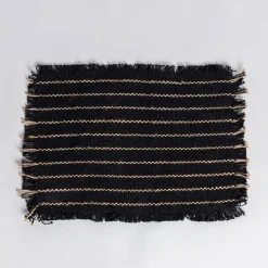 Mnatel individual negro 30x45cm