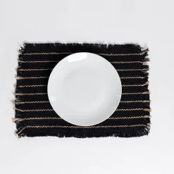 Mnatel individual negro 30x45cm