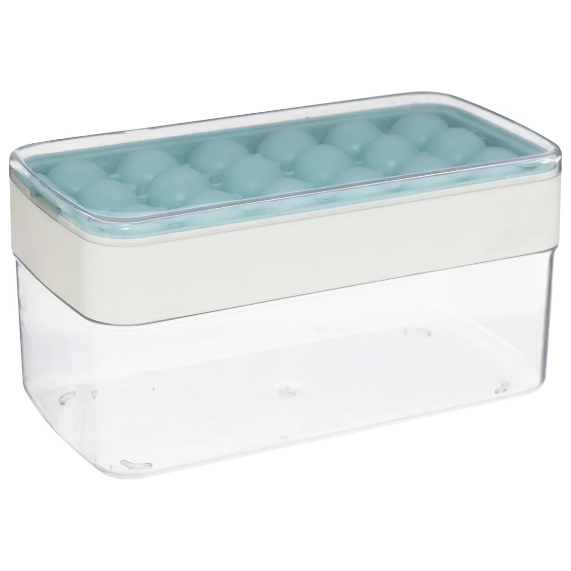 Molde para 18 cubos de hielo con caja 2L