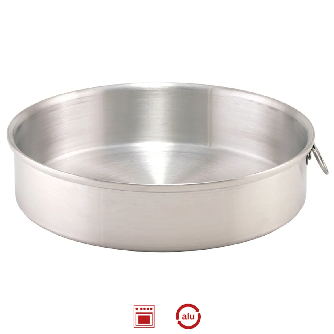 Molde Para Tarta Nº26 De Aluminio 6Cm