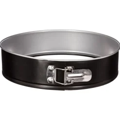 Molde Redondo Desmontable Negro 28Cm