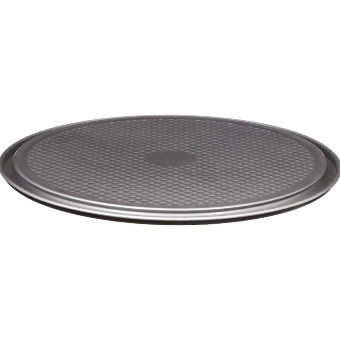 Molde Redondo Desmontable Negro 28Cm