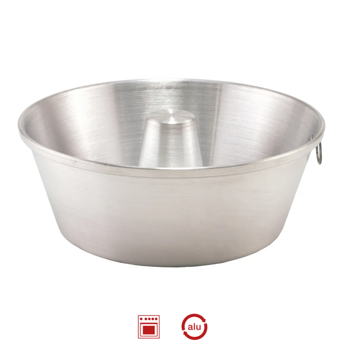 Molde Savarin De Aluminio Nº26