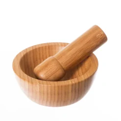 Mortero De Bambú 13X5Cm