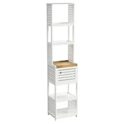 Mueble alto wc con 1 puerta RIO blanco