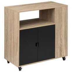 Mueble Auxiliar De 2 Puertas 76x40x80Cm