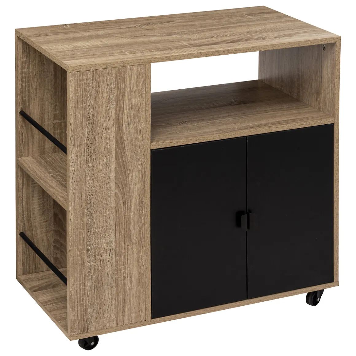 Mueble Auxiliar De 2 Puertas 76x40x80Cm