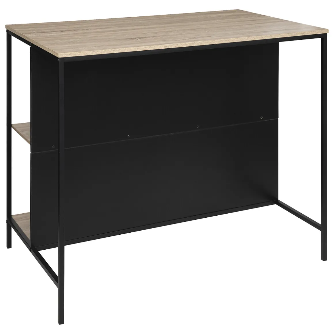 Mueble auxiliar marrón y negro ALIAJ