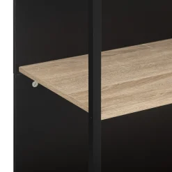 Mueble auxiliar marrón y negro ALIAJ