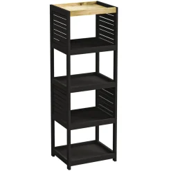 Mueble con 5 niveles CANCUN negro